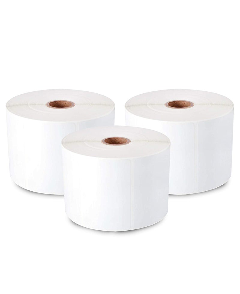 enKo Products enKo [3 Rolls, 2100 Labels] - 2-1/4 x 2"" Direct Thermal Labels, FBA Stickers, FN SKU Labels Compatible for Zebra/Eltron - Image 1